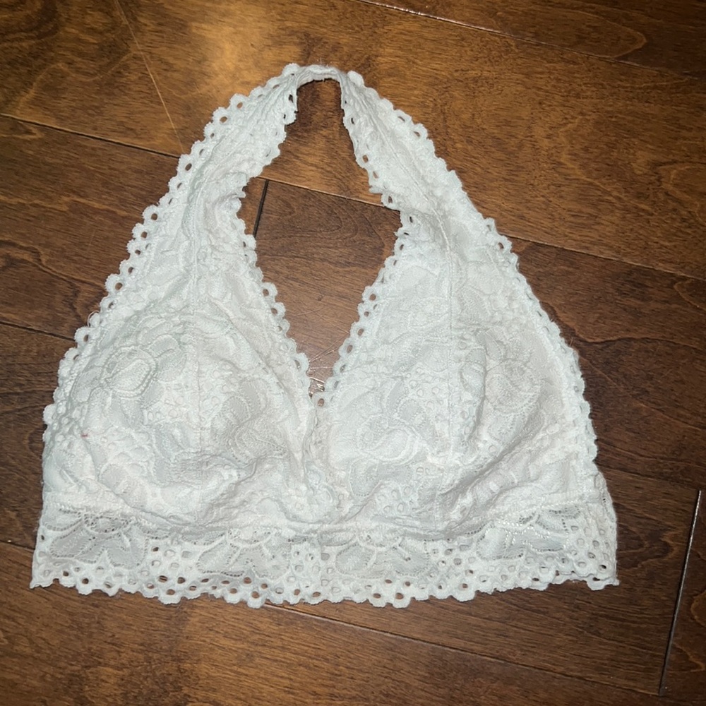 Halter lace bralette